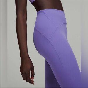 Like NWOT Lululemon InStill High-Rise Tight 25” purple